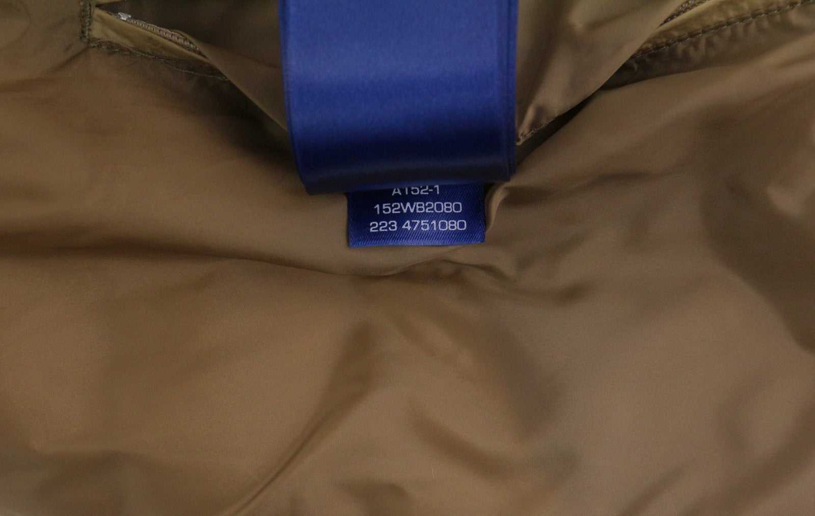 GANT Light Down Women Jacket M Warm Khaki Quilted High Neck Full Zip Mid-Length