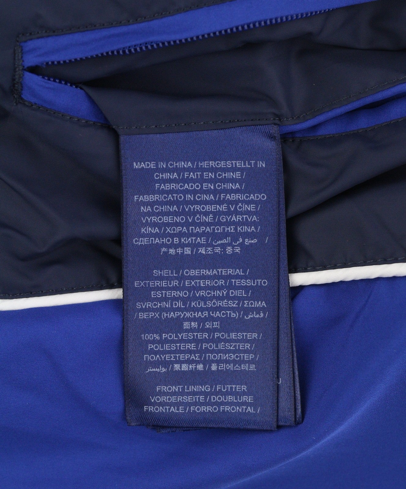 GANT Classic Down Long Women Jacket M Evening Blue Quilted Hooded Mid-Length