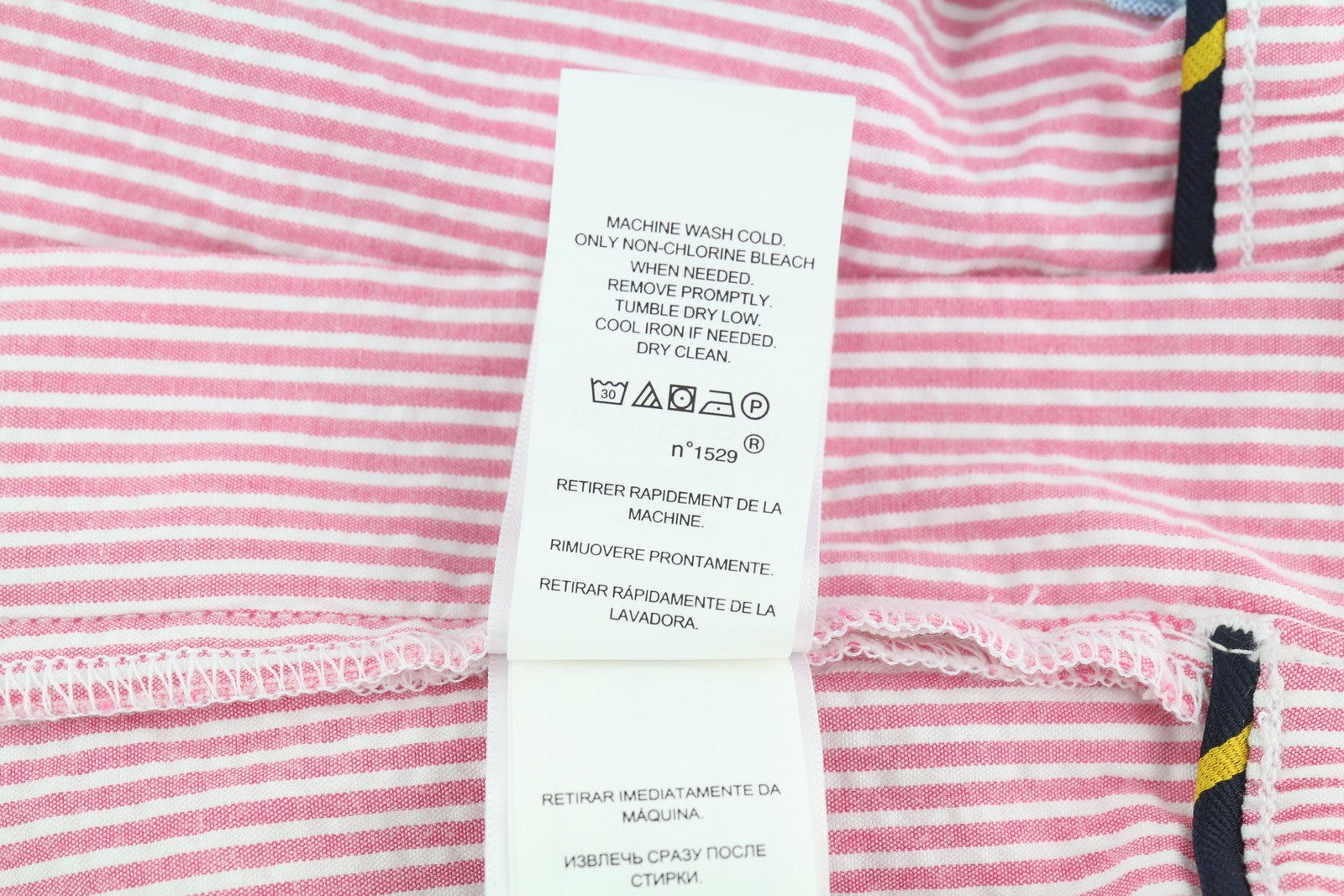 RALPH LAUREN Men's Shorts L Pink Pinstripe Stretch Chino RRP169