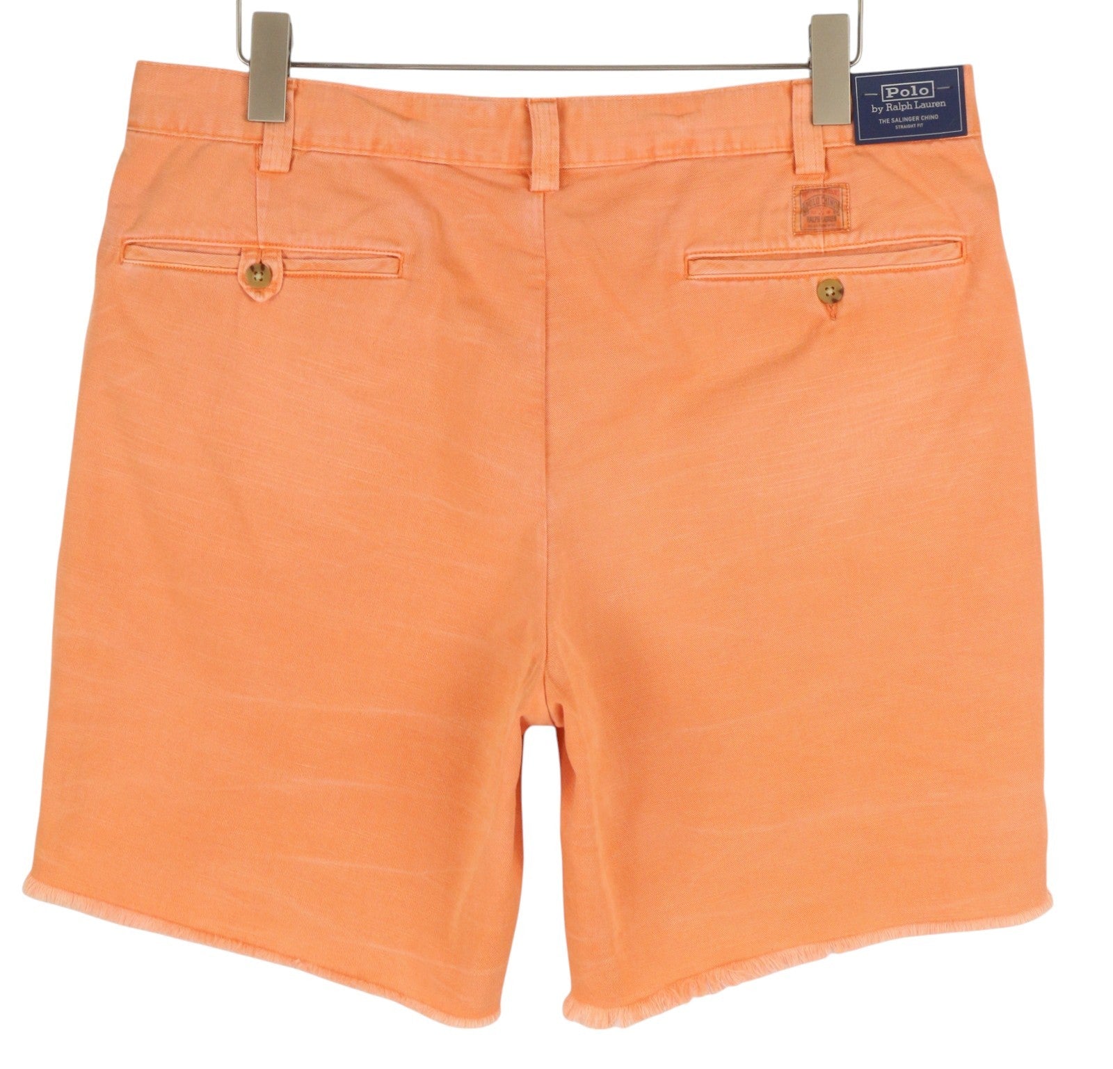 RALPH LAUREN Men's Shorts W36 Orange Salinger Straight Logo RRP236