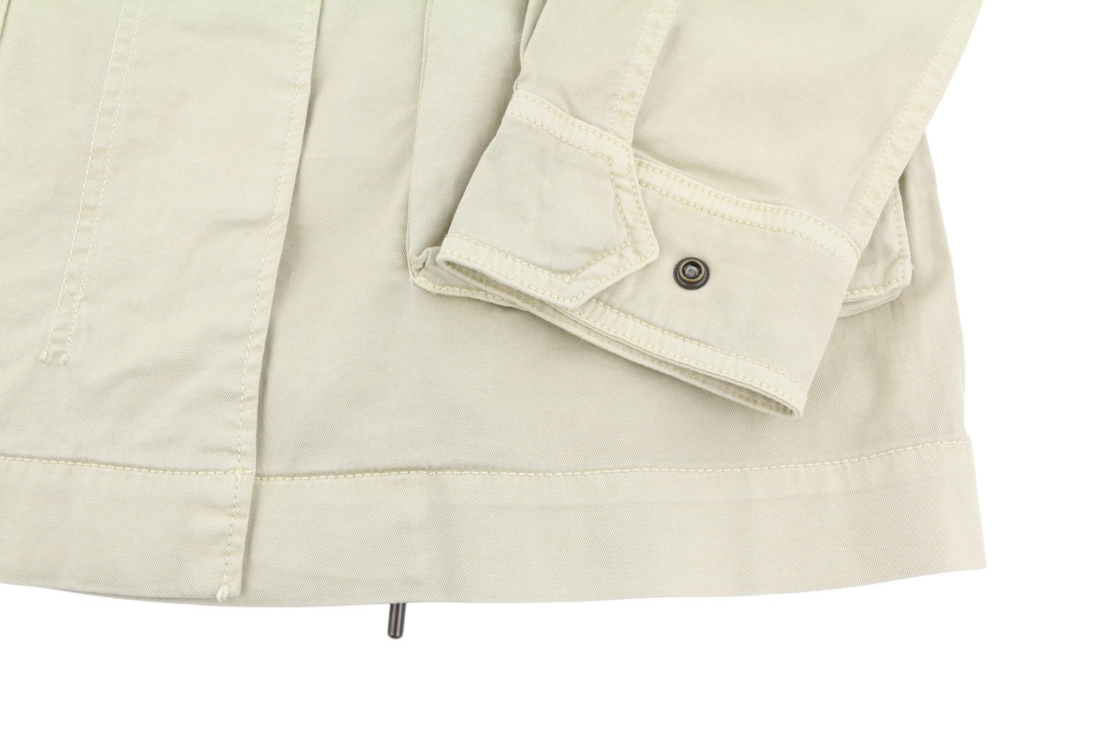 GANT Garment Dyed Field Women Jacket S Desert Beige Drawstring Lightweight