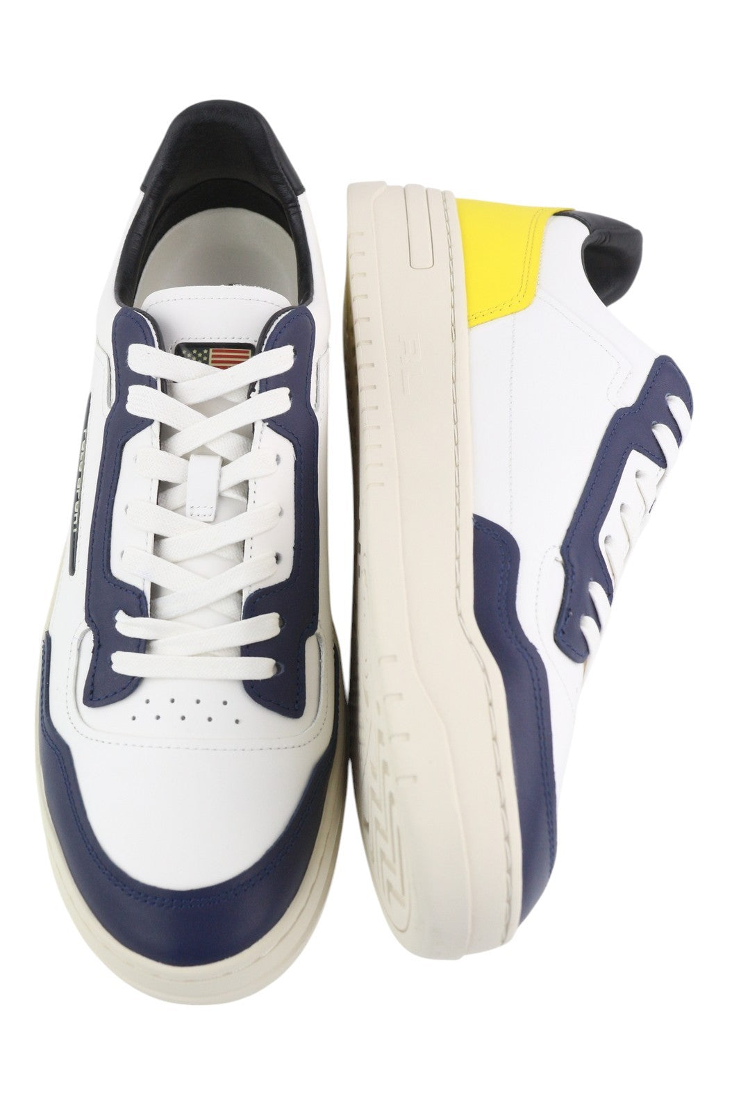 RALPH LAUREN SPORT Men's Sneakers EU45 PS300 Leather Trainer