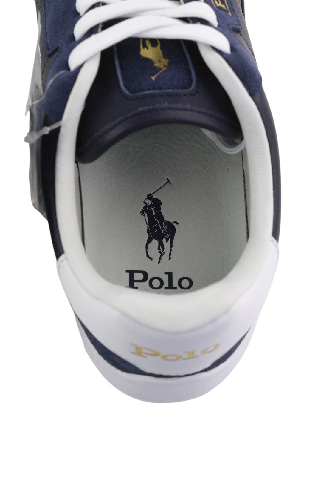 RALPH LAUREN Men's Sneakers EU43 Spa Racer Leather Trainer RRP200