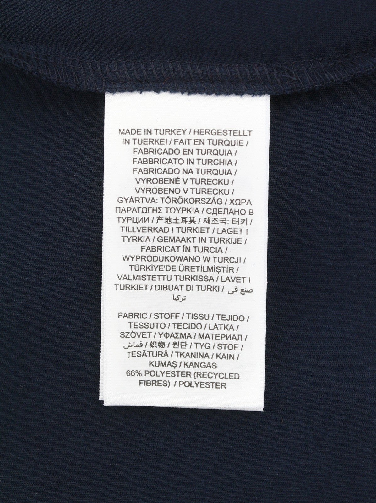 GANT Tiger Track Men Sweatshirt M Evening Blue Pockets Full Zip