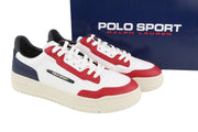 RALPH LAUREN SPORT Men's Sneakers EU41 PS300 Leather Trainer