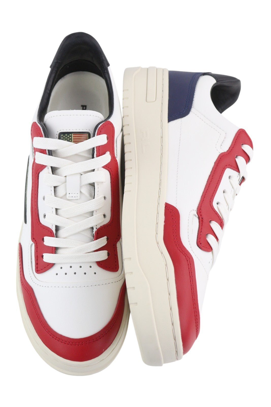 RALPH LAUREN SPORT Men's Sneakers EU41 PS300 Leather Trainer