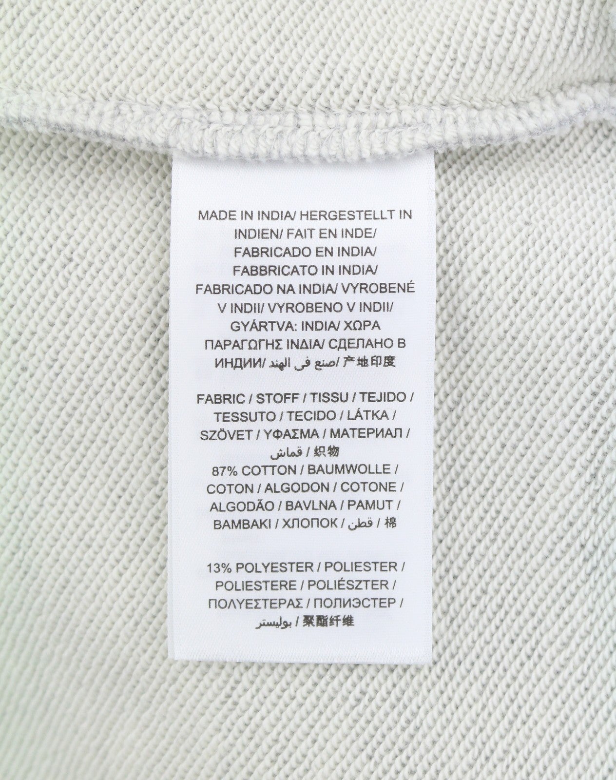 GANT Archive Sweat Zip Hood Women Hoodie XL Light Grey Melange Pockets Side Logo