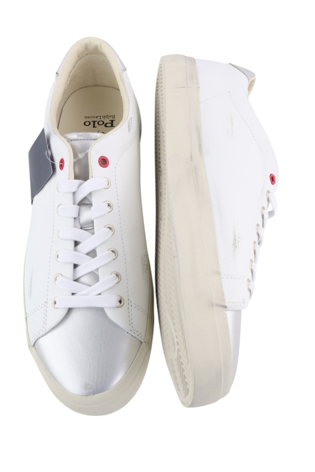 RALPH LAUREN Longwood-SK-VLC Men Sneakers EU44 Leather Trainers