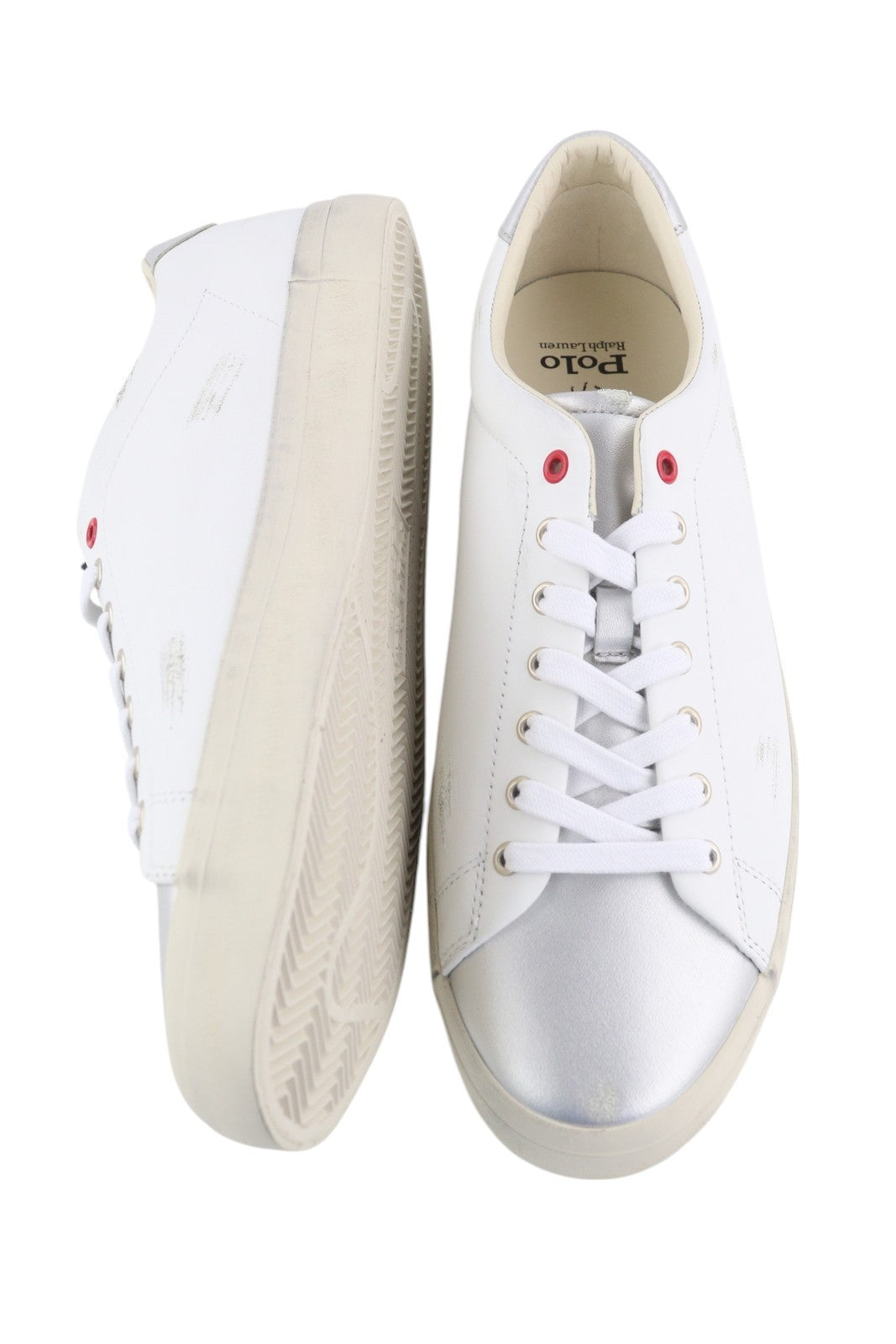 RALPH LAUREN Longwood-SK-VLC Men Sneakers EU44 Leather Trainers