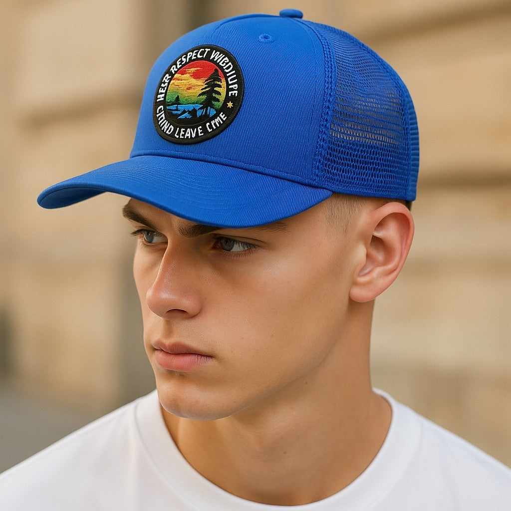 Cap mit hoher Krone