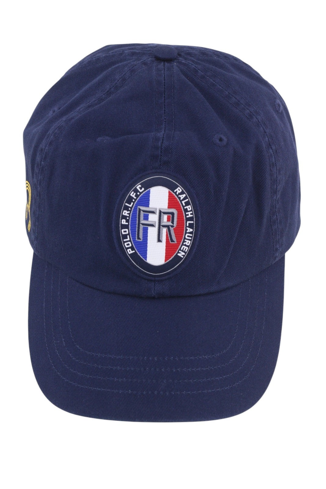 RALPH LAUREN Men Cap 59 CM Dark Blue FRA P.R.F.C. Logo Baseball