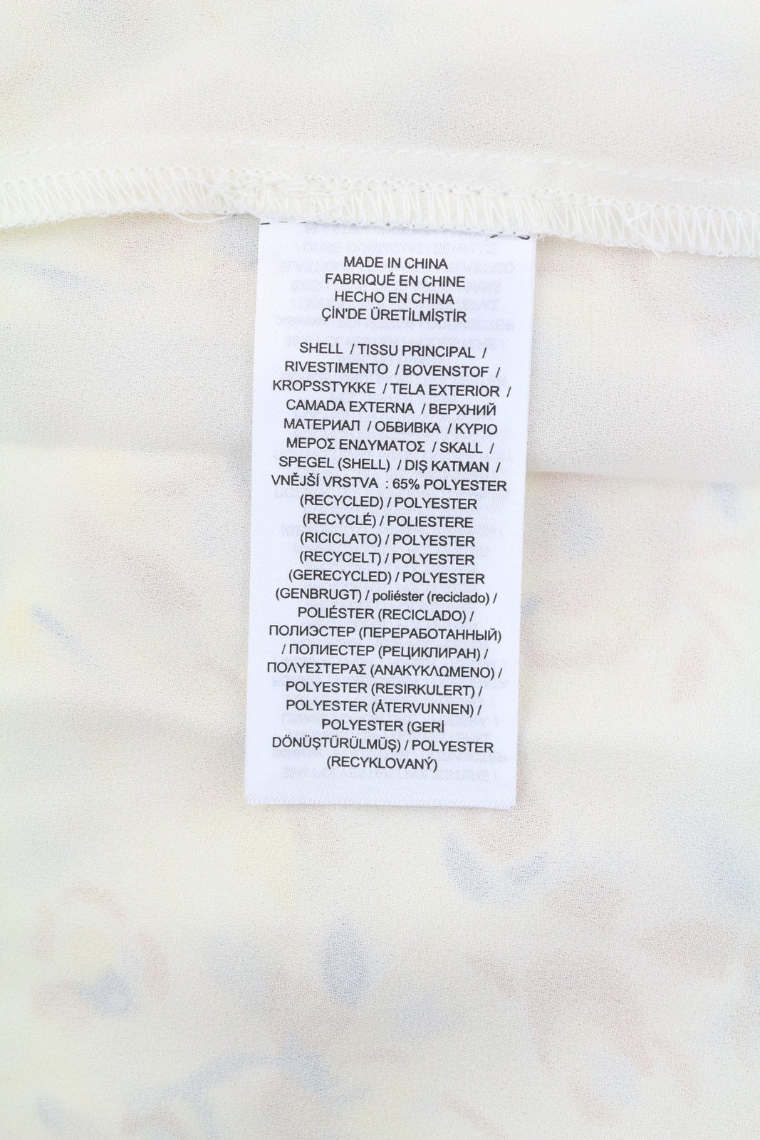 LAUREN RALPH LAUREN Women Dress M Yellow Floral Print Short Puff Sleeve Mini