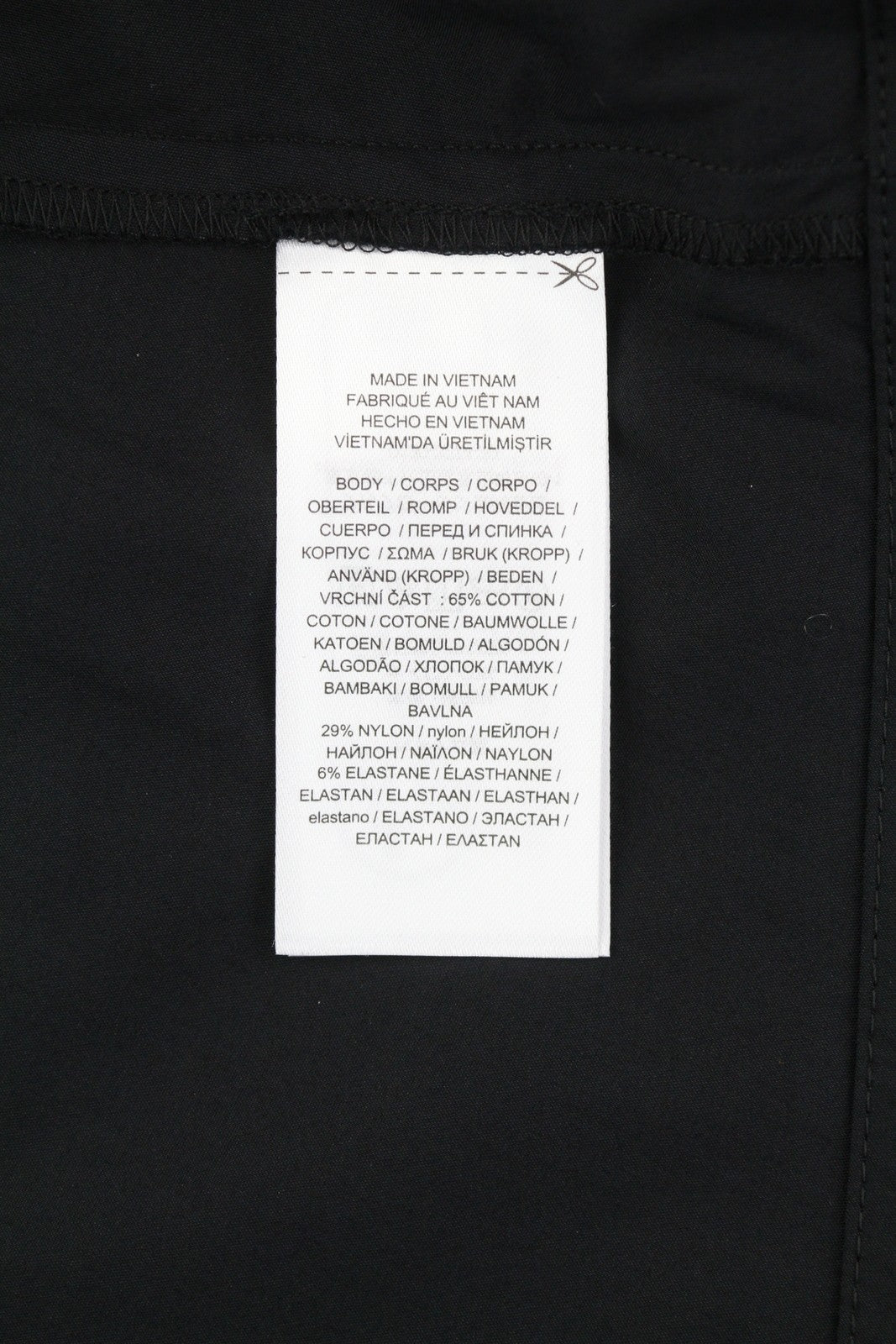 LAUREN RALPH LAUREN Finnbarr Women Dress 3XL Black Buttoned Short Sleeve Midi