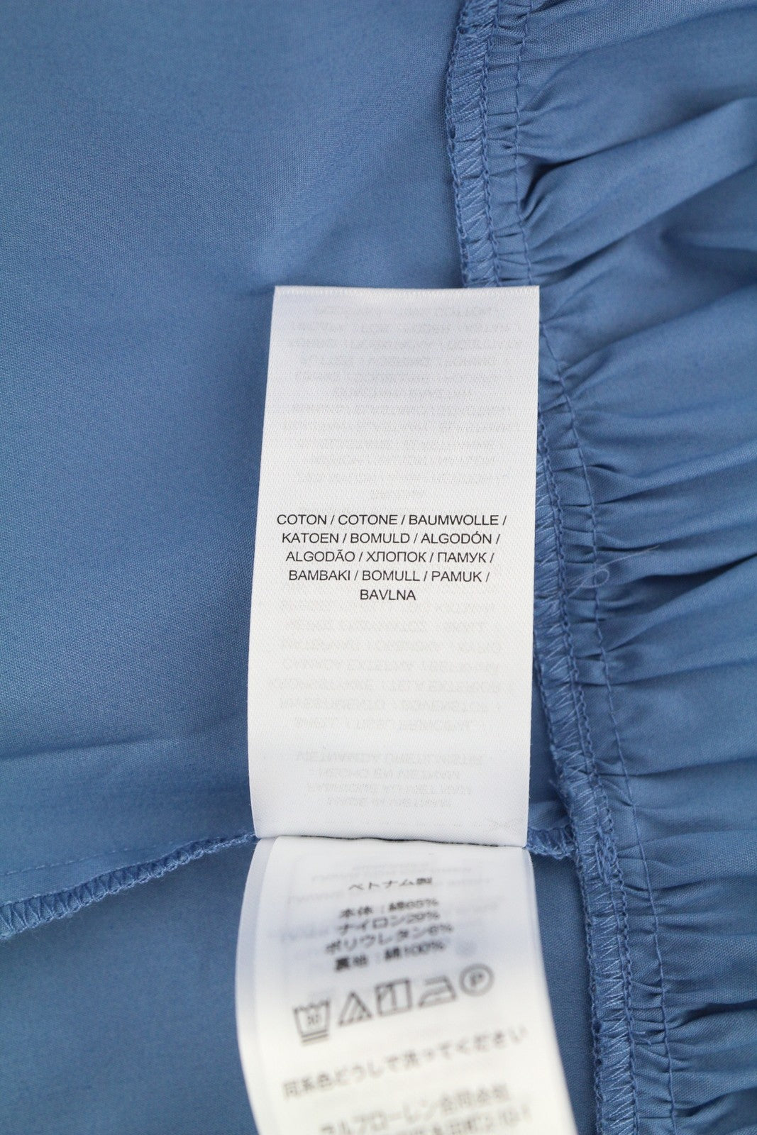 LAUREN RALPH LAUREN Women Dress S Blue Sleeveless Tie-Front Tiered RRP185