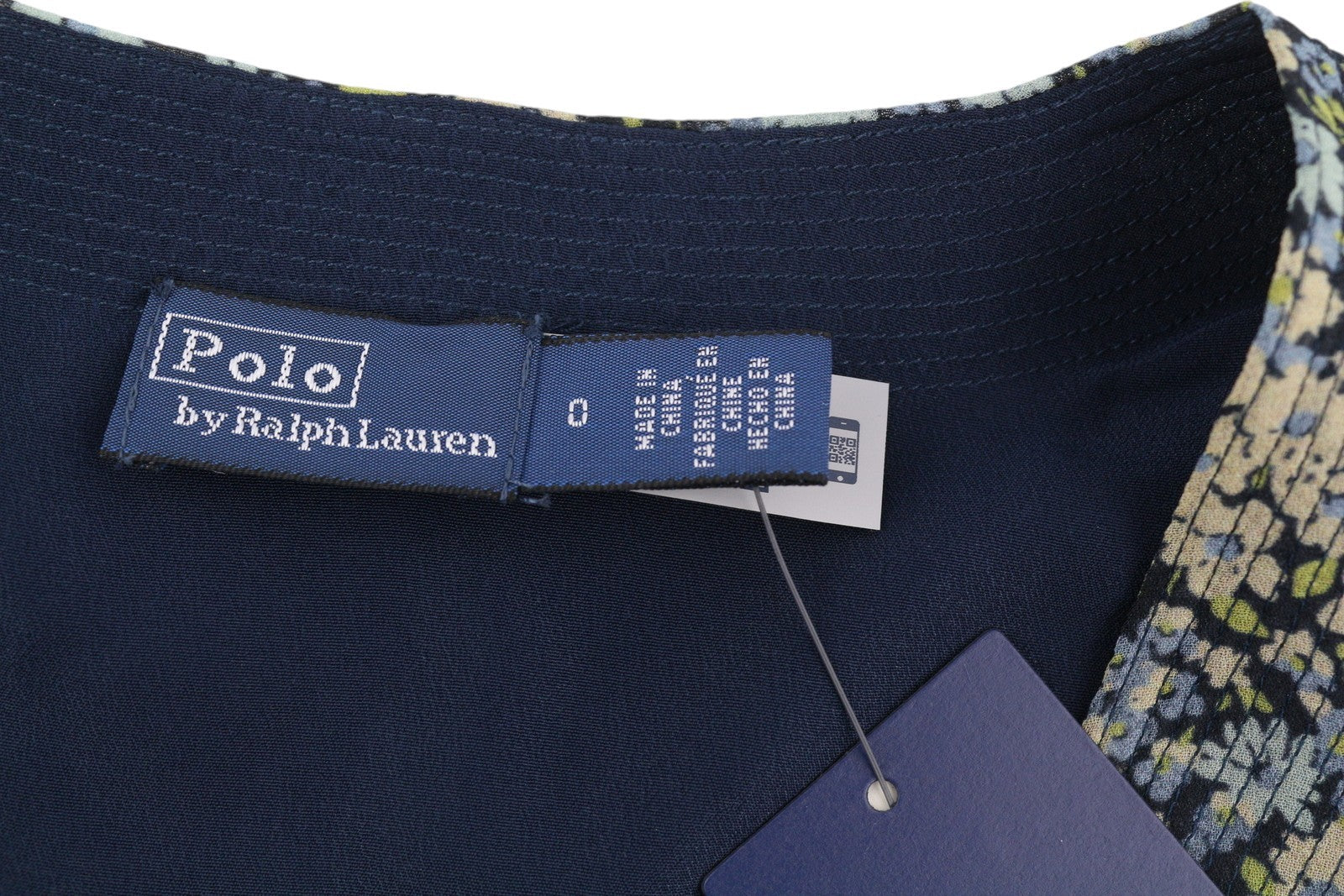 RALPH LAUREN Women Dress XS Floral Printed Wrap Mini Short Sleeve RRP390