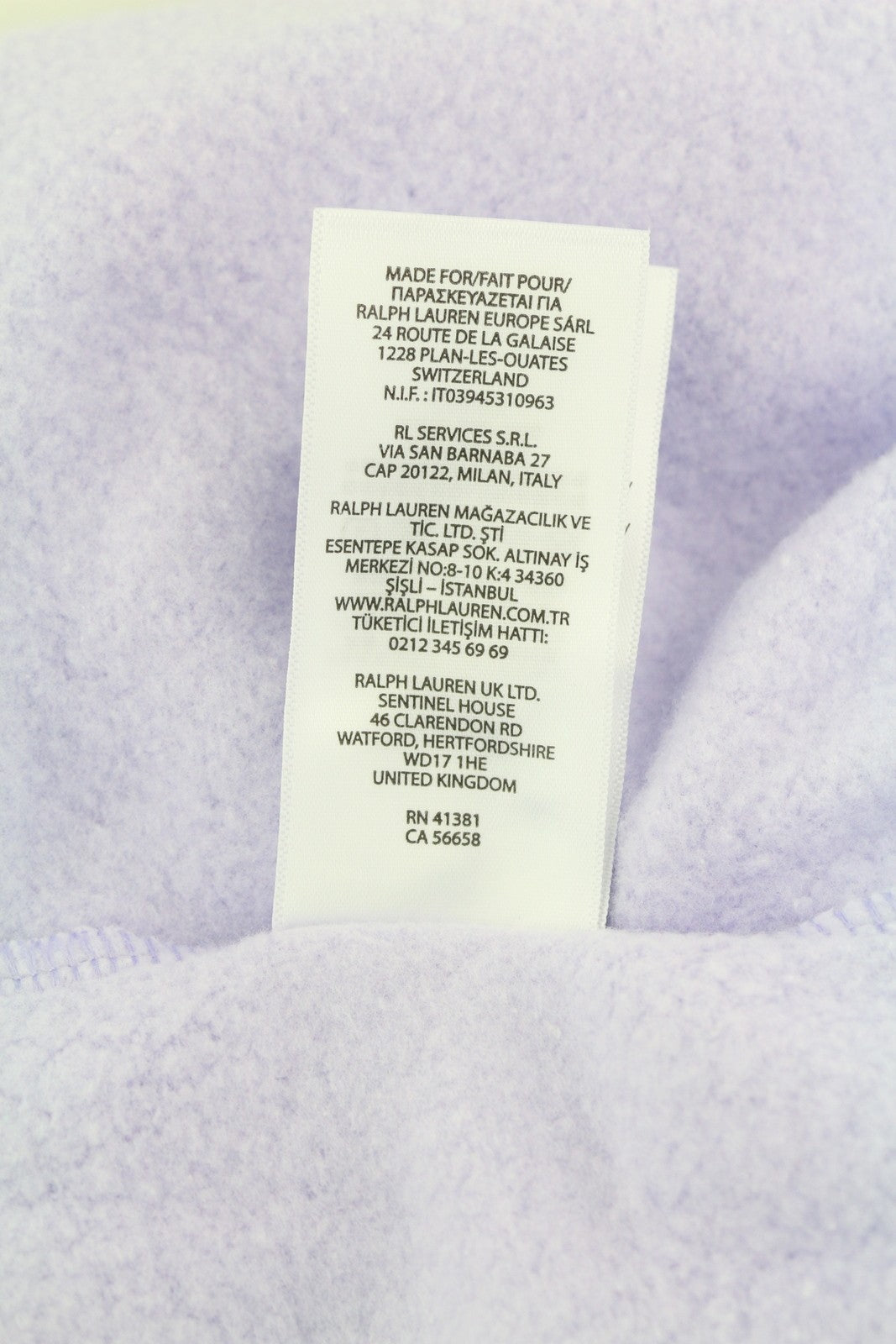 RLX RALPH LAUREN Golf Women Sweatshirt XS Purple Quilted Hybrid Zip Pull On