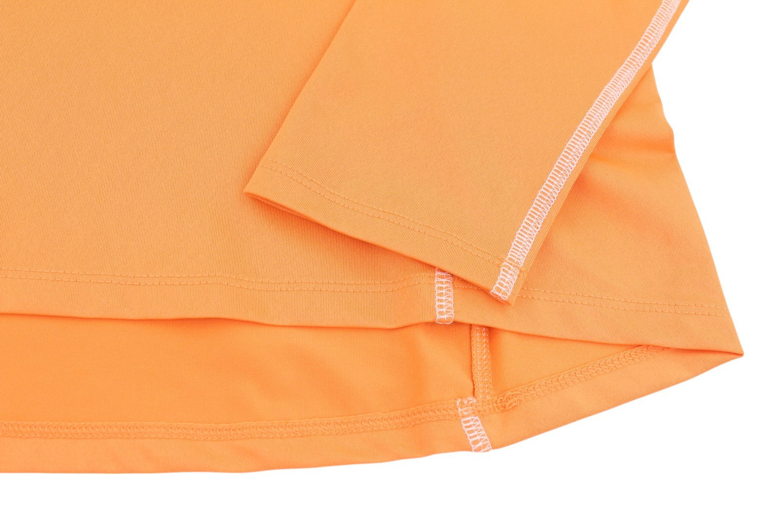 RLX RALPH LAUREN Golf Women Sweatshirt M Orange Half Zip Neck Jersey Pull On