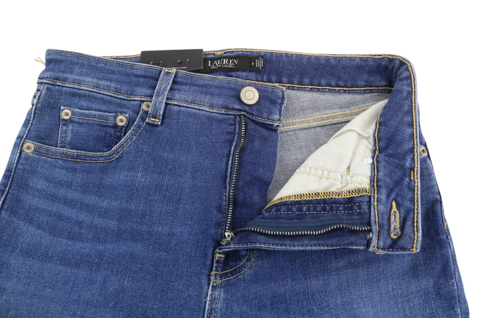 LAUREN RALPH LAUREN Legacy Women Jeans W27 High Rise Skinny Ankle Stretch