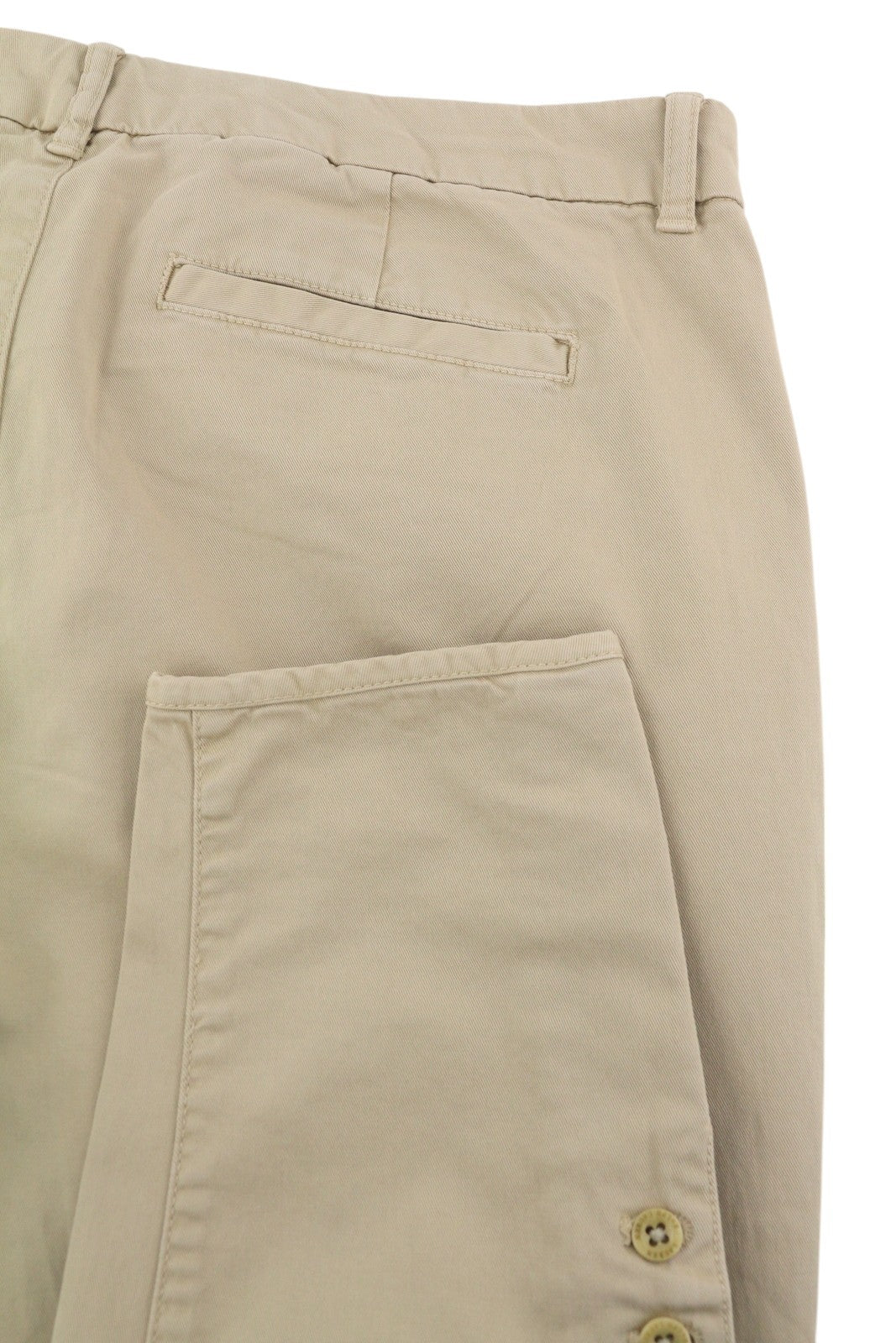LAUREN RALPH LAUREN Women Trousers W31 Brown Slim Ankle Zip Casual