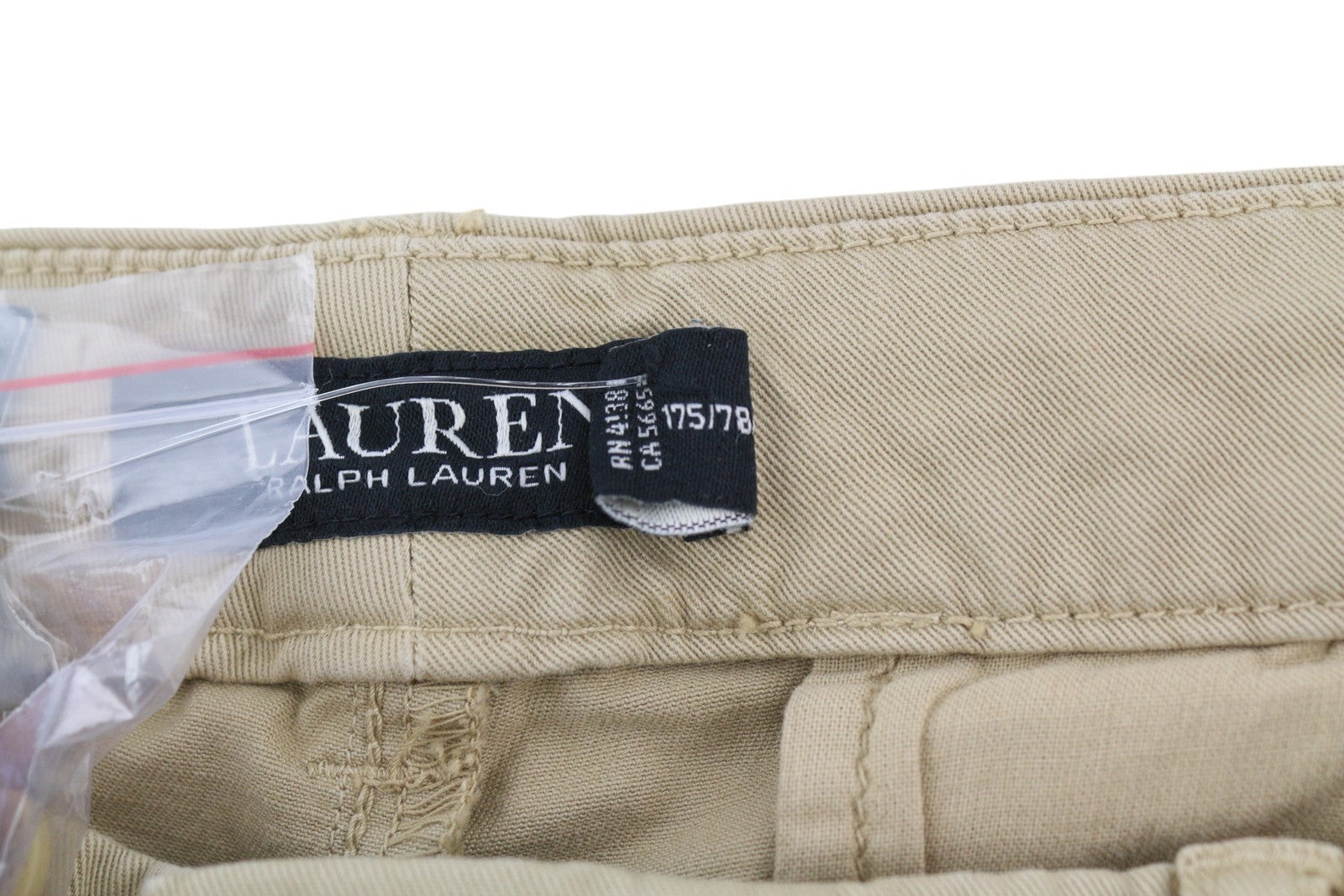 LAUREN RALPH LAUREN Women Trousers W31 Brown Slim Ankle Zip Casual
