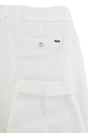 White Cotton Trousers