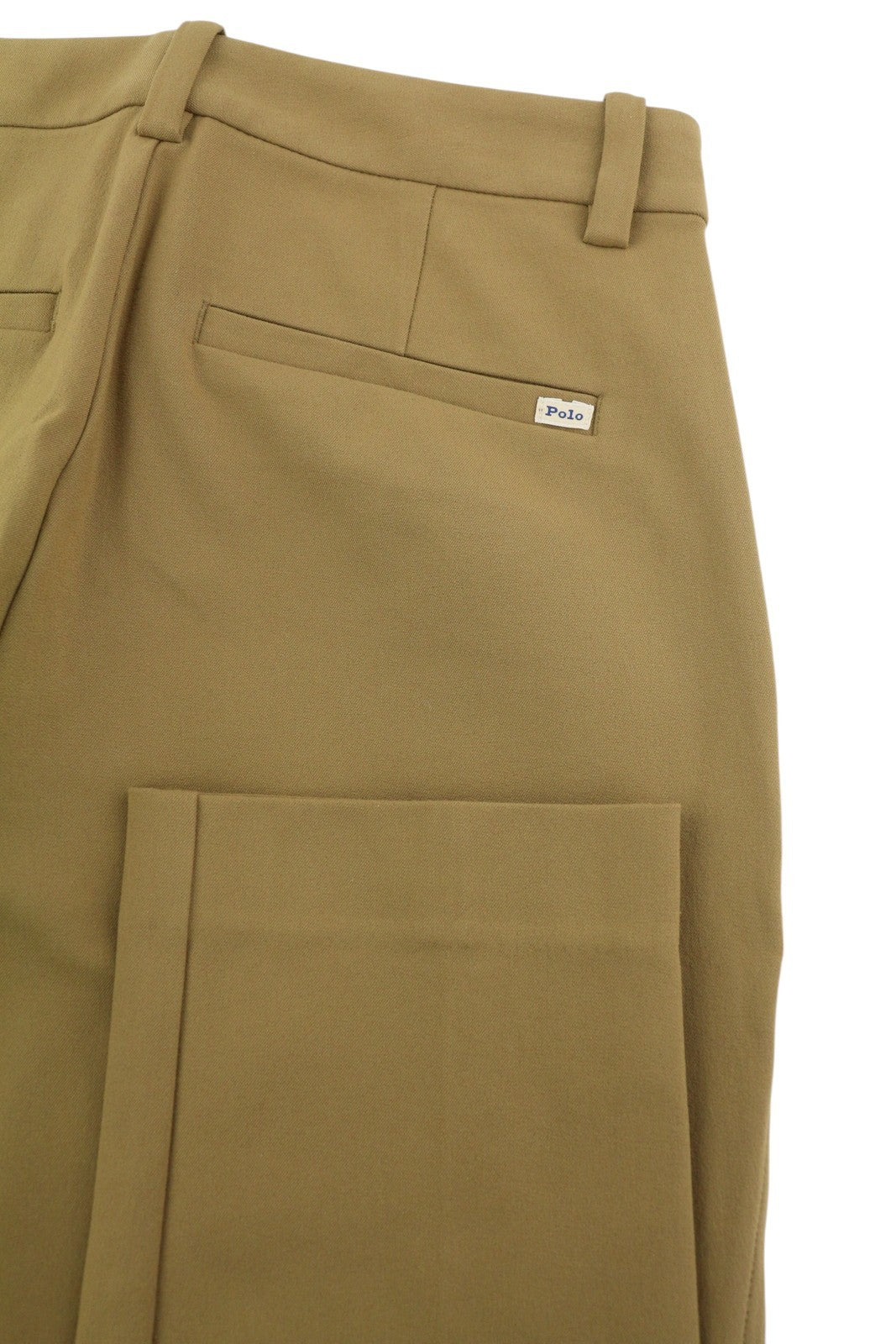 RALPH LAUREN Women Trousers W26 Brown Chino Slim Fit Zip Fly Casual
