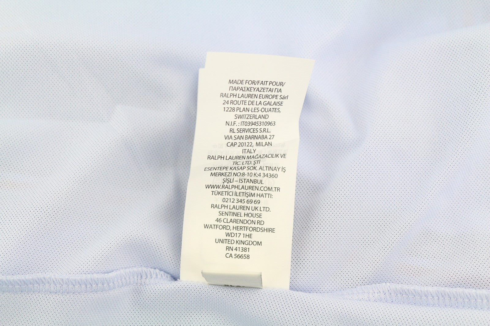 RLX RALPH LAUREN Golf Women T-Shirt S Blue Sleeveless V-Neck Tailored RRP125