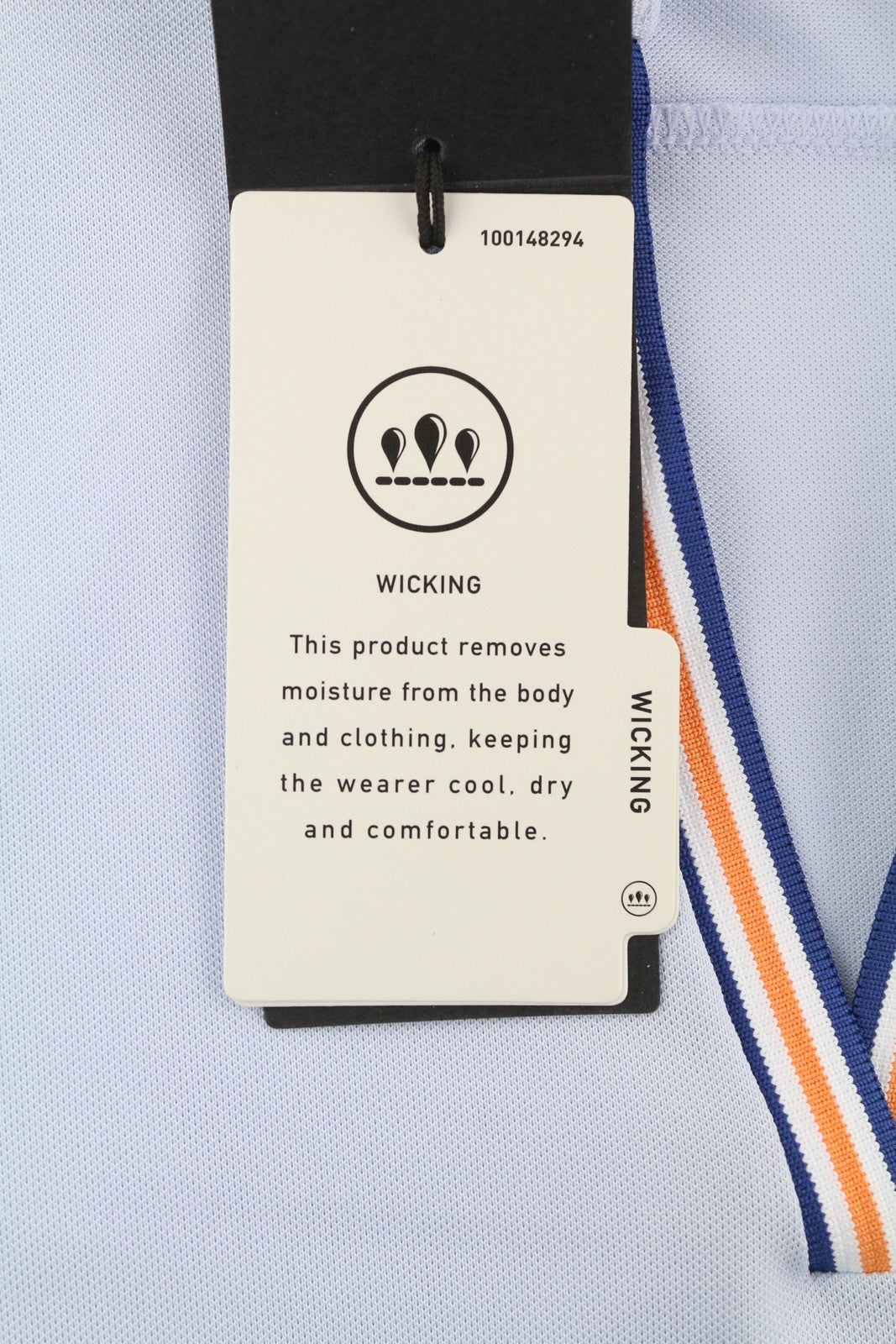 RLX RALPH LAUREN Golf Women T-Shirt S Blue Sleeveless V-Neck Tailored RRP125