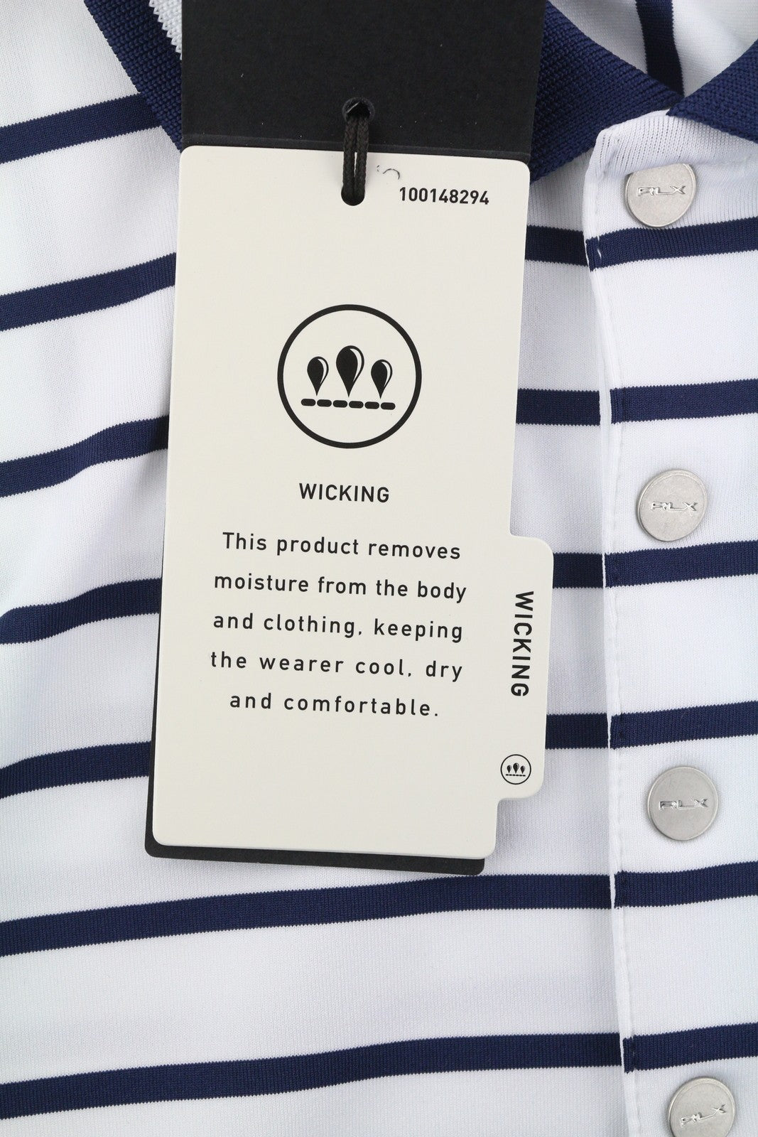 RLX RALPH LAUREN Golf Women T-Shirt S White Sleeveless Polo Neck Tailored