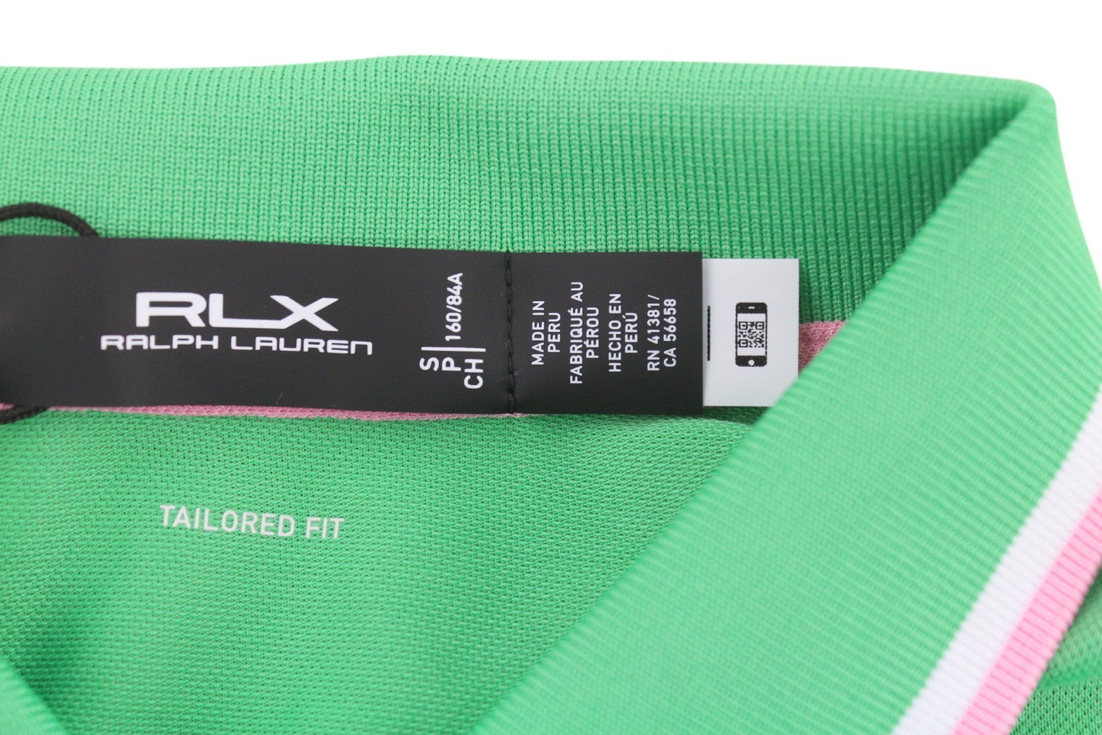 RLX RALPH LAUREN Golf Women T-Shirt S Green Short Sleeve Polo Wicking RRP140