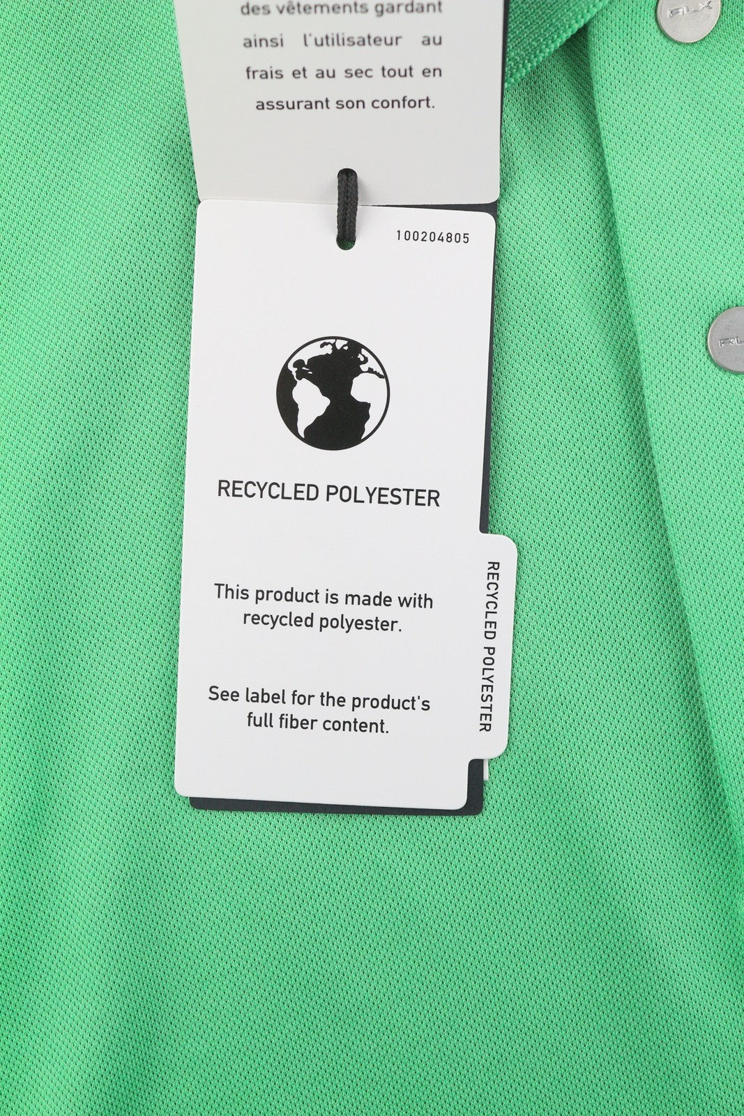 RLX RALPH LAUREN Golf Women T-Shirt S Green Short Sleeve Polo Wicking RRP140