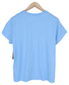Blue Cotton T-Shirt