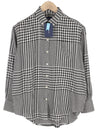 Button-Up Houndstooth Relaxed