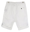 White Cotton Shorts