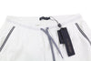 White Cotton Shorts