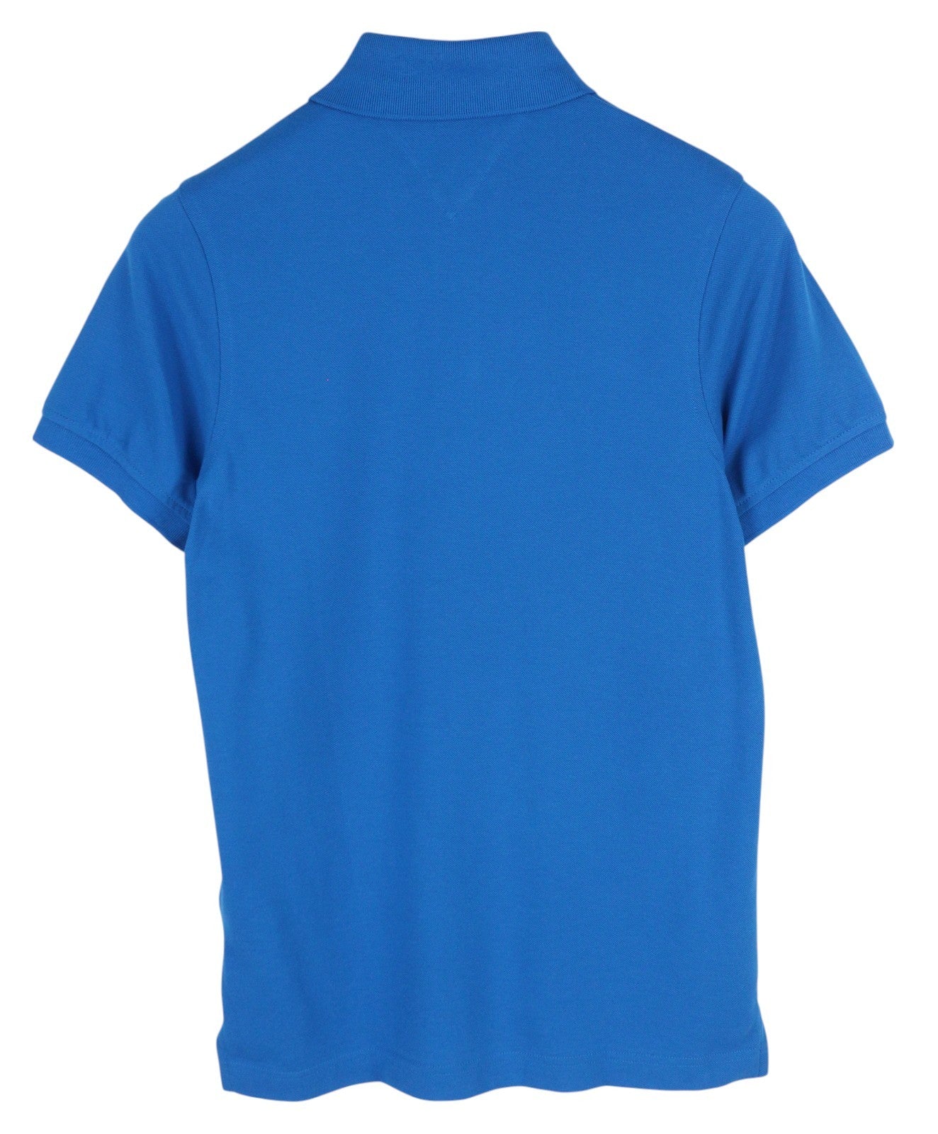 TOMMY HILFIGER Slim Polo Blue Men T-Shirt XS Short Sleeve Logo Casual