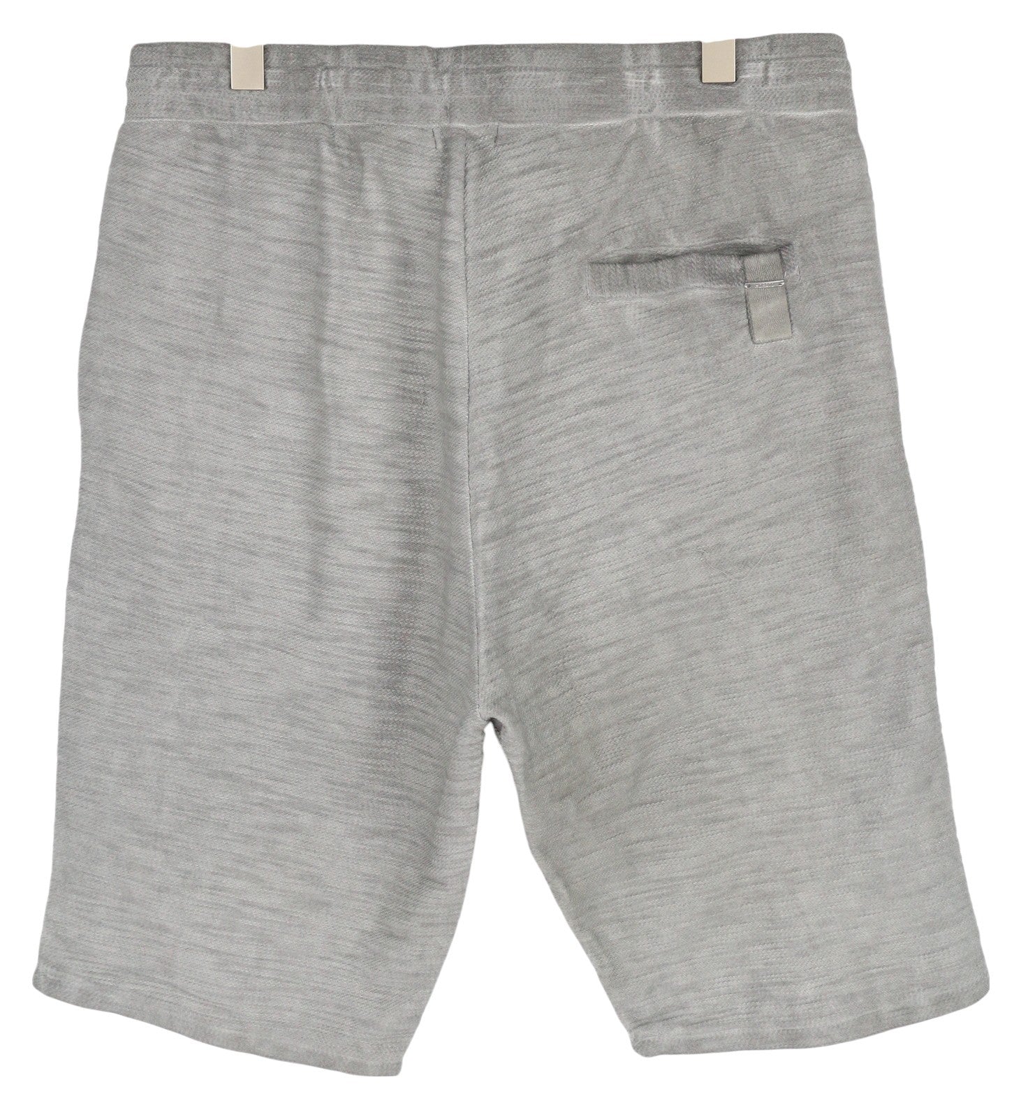 ANTONY MORATO Men Shorts 2XL Grey Melange Sweat Drawstring Waist Logo Pockets