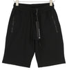 Black Cotton Shorts