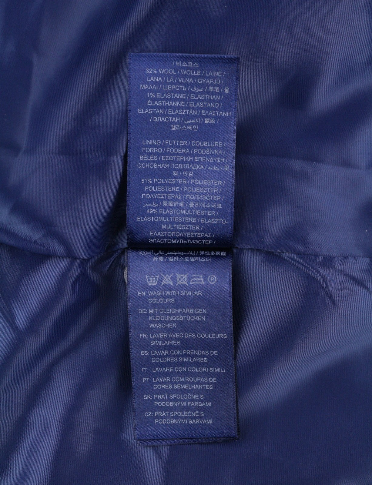 GANT Checked Flare Women Dress EU36 Grey Plaid Mini 3/4 Sleeve Round Neck