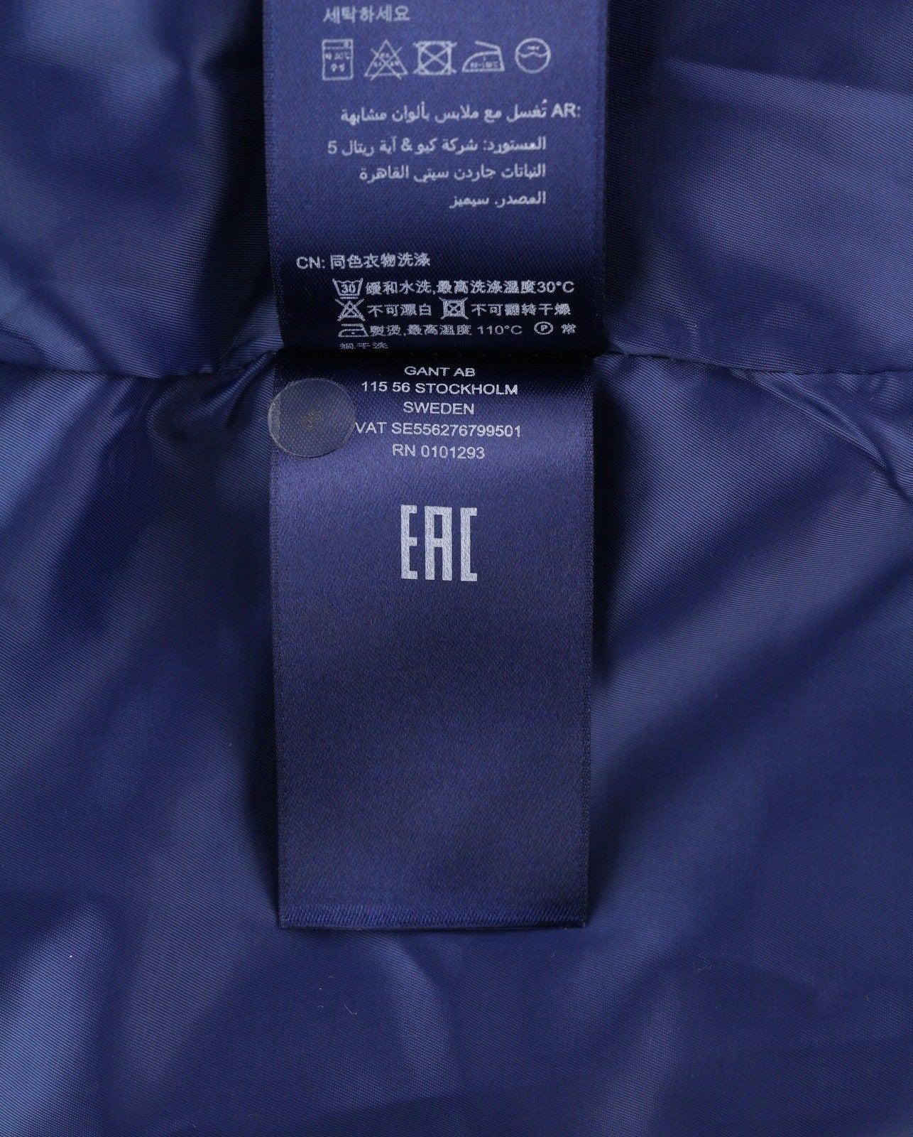 GANT Checked Flare Women Dress EU36 Grey Plaid Mini 3/4 Sleeve Round Neck