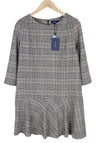 Dress Checked Flare