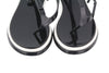 Black Other Fabric Sandals