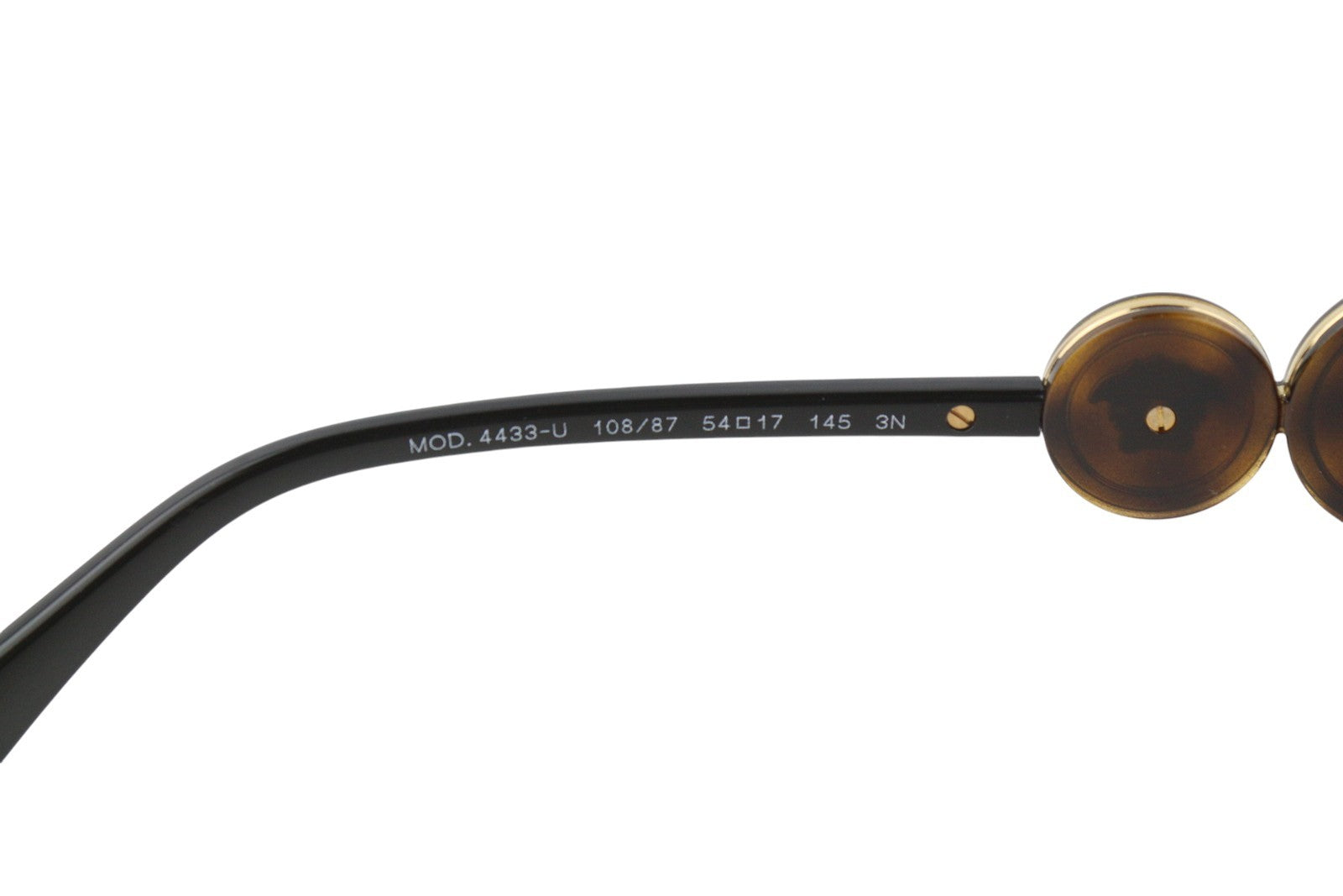 VERSACE 4433 Women's Brown Animal Print Cat Eye Sunglasses OS Tinted