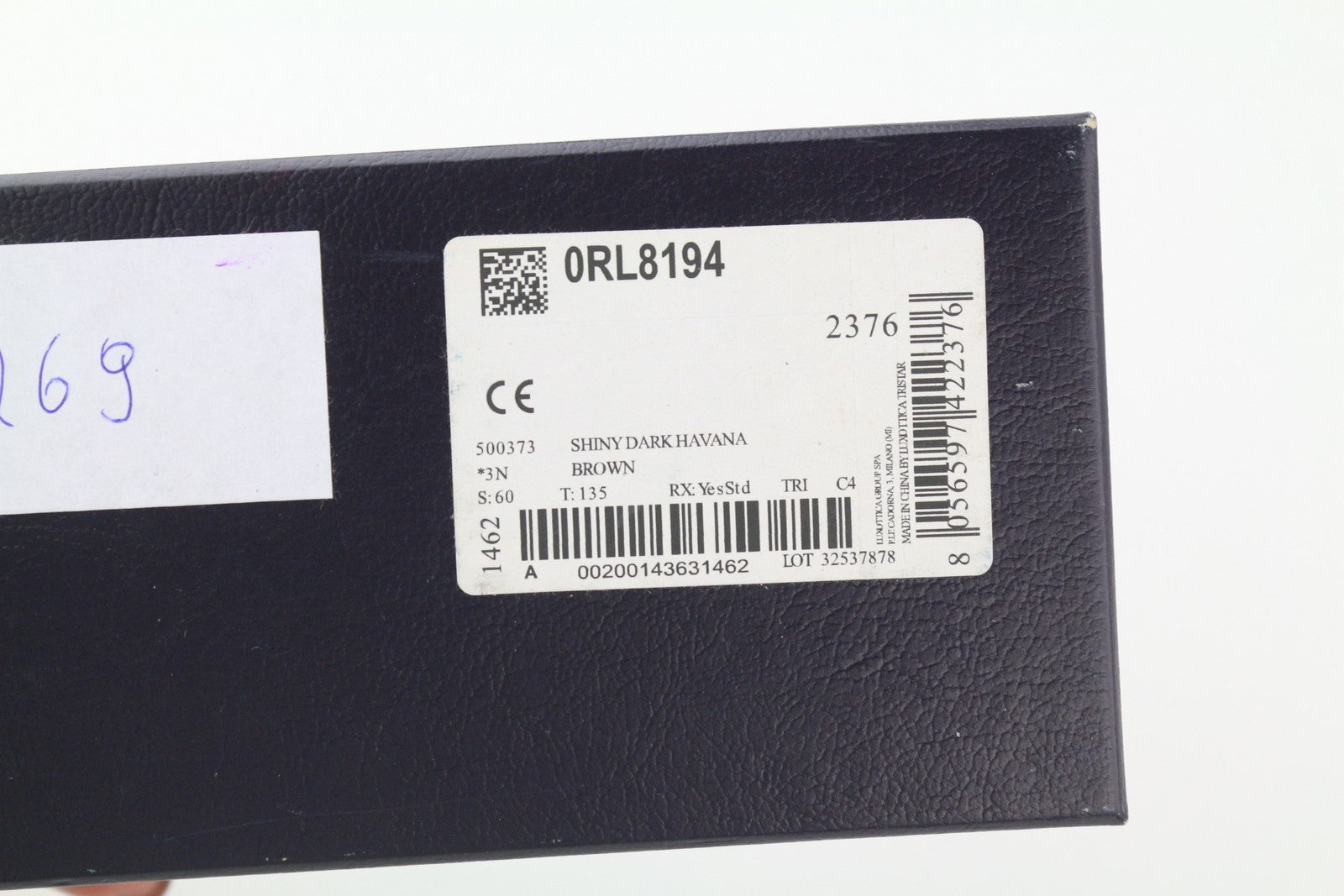 RALPH LAUREN 0RL8194 Women's Patterned Frame Sunglasses OS UV Guard