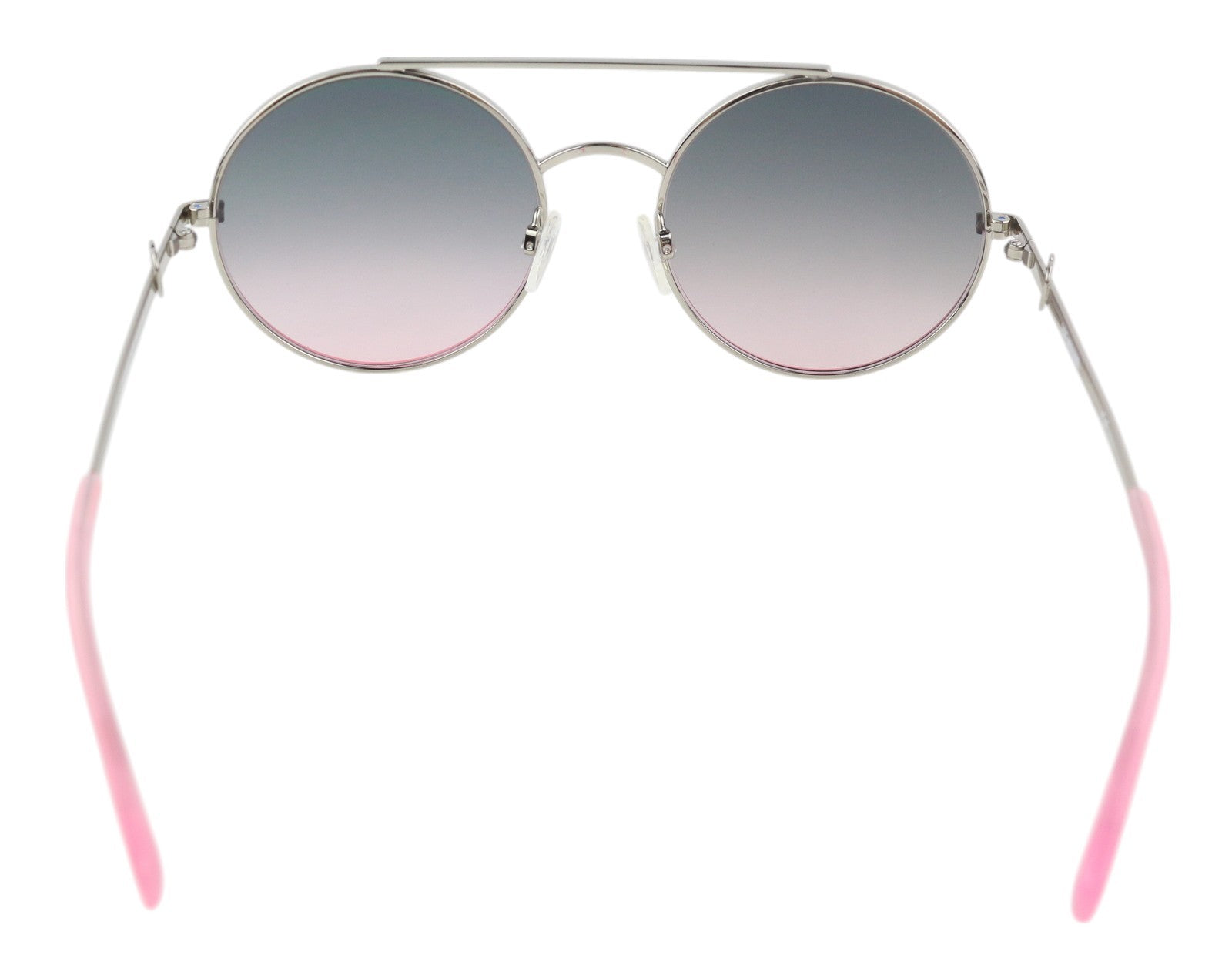 LOVE MOSCHINO MOL009/S Women's Pink Oval Sunglasses OS Tinted Logo