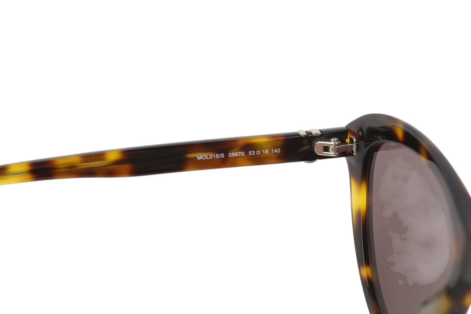 LOVE MOSCHINO MOL015/S Women's Butterfly Sunglasses OS Brown Animal Print