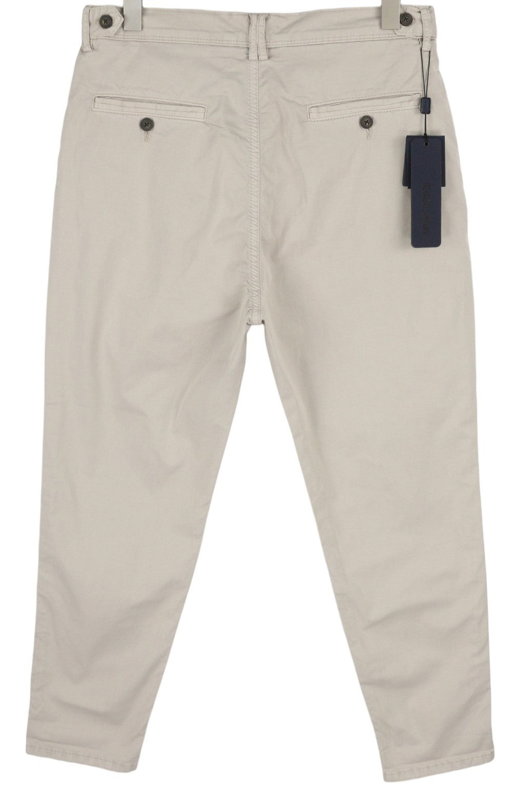 ANTONY MORATO Prince Men's Beige Chino Pants W32 Loose Fit Button Fly