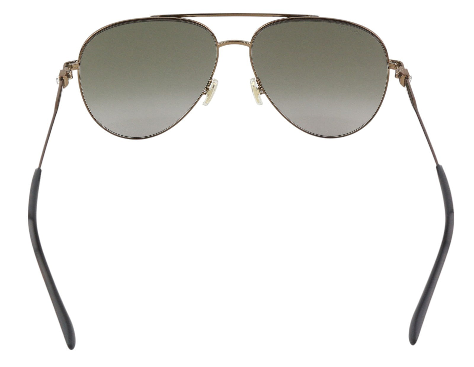 JIMMY CHOO Olly/S Women's Brown Pilot Sunglasses Tinted Casual Logo RRP270