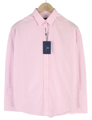GANT Oversized Women's Pink Broadcloth Shirt EU34 Cotton Button Up