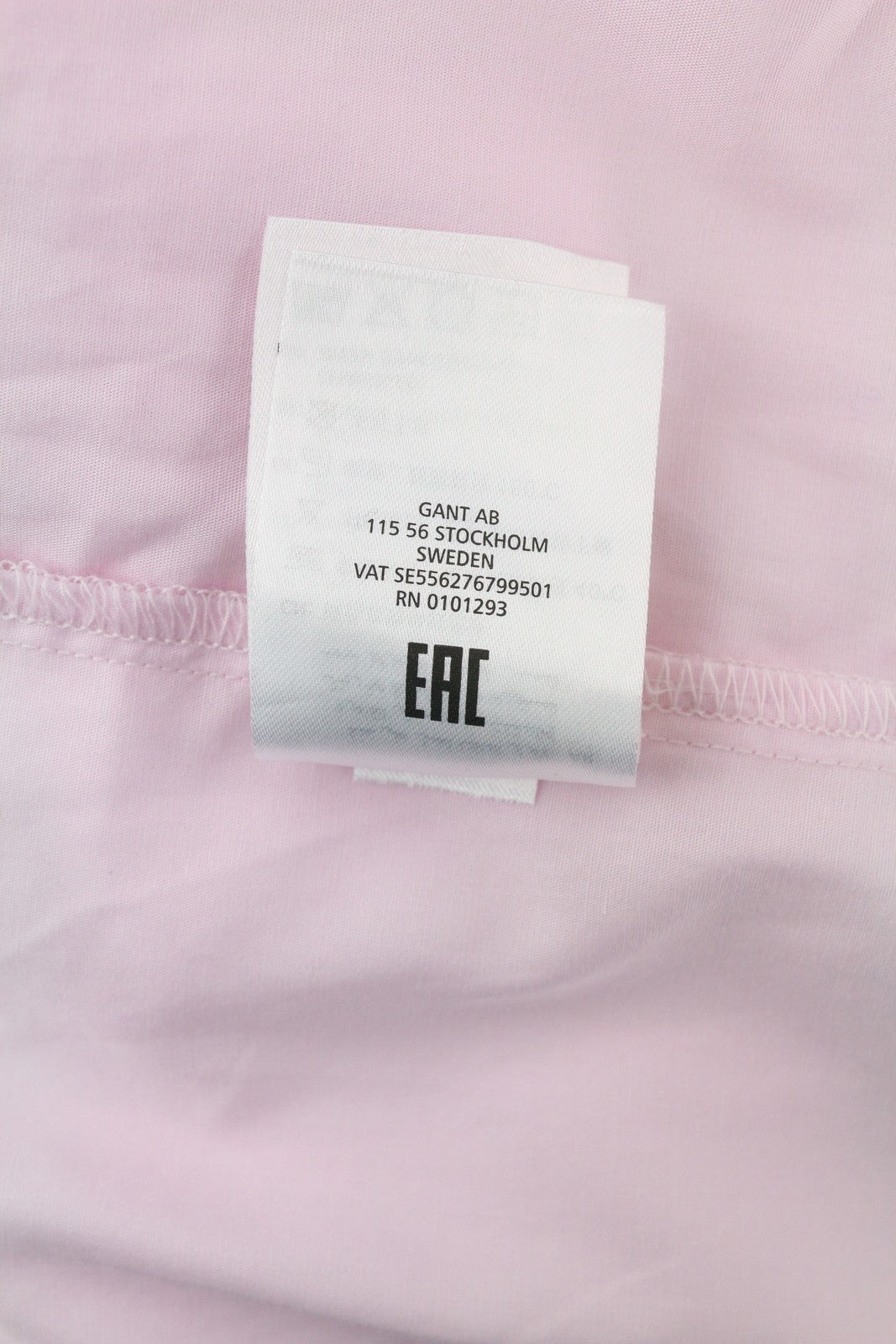 GANT Oversized Women's Pink Broadcloth Shirt EU34 Cotton Button Up